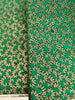 Florentine Garden - Vine Green Metallic Yardage