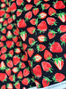 Strawberry Fields Forever - Strawberry Festival Black Yardage