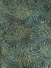 Home Sweet Home - Dotted Poms Hunter/Gold Metallic Yardage