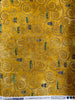 Gustav Klimt - Swirls Gold Metallic Yardage