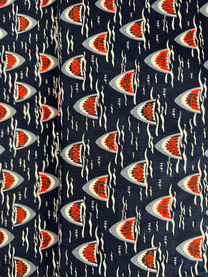 Scary Sharks Yardage