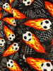 Goal! - Flaming Soccer Balls Yardage