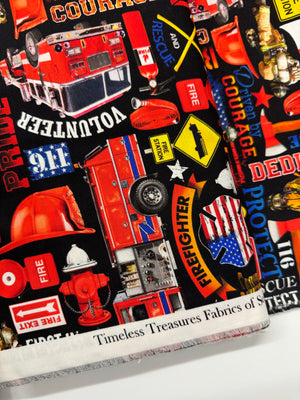 Fire Department - Firefighter Equipment and Text Yardage