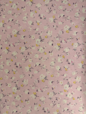 Petit Sophila - Florals Milky Pink Yardage