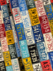 Route 66 - License Plates Yardage