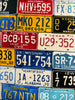 Route 66 - License Plates Yardage