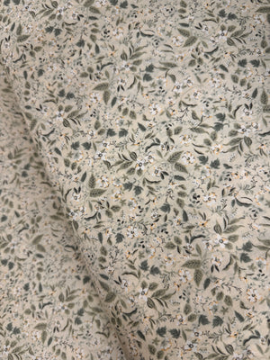 Sevenberry Petite Nostalgia Lawn - Cream Yardage