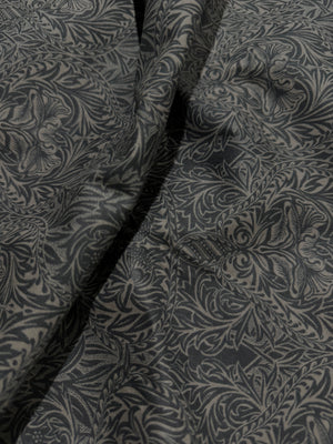 Ebony Suite - Iris Damask Ebony Yardage