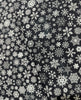 Peace, Joy & Love - Chalkboard Snowflakes Yardage