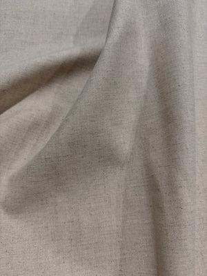 Linen Mochi Dot - Unbleach Linen Yardage