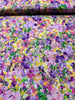 Painterly Petals Meadow - Bright Florals Garden Yardage