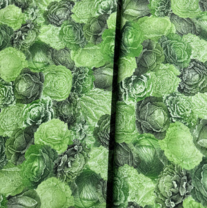 Vintage Farm Life - Lettuce Green Yardage