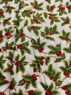 Holiday Flourish 13 - Holiday Holly - Remnant