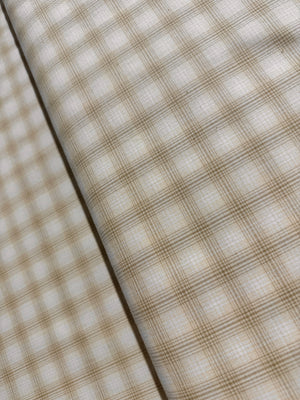 Henry Glass Fabrics - Believe - Yarn Dyed Mini Glen Plaid Cream