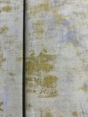 Grunge Metallic - Grunge Creme Yardage