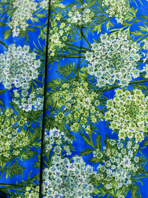 Botanica Blooms - Florals Blue Yardage