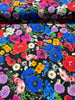 Large Colorful Bright Florals Backing Yardage