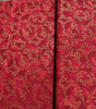 Holiday Wishes - Damask Scarlet/Gold Metallic Yardage