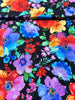 Untamed Beauty - Large Bright Painted Florals - Remnant