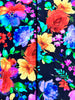 Untamed Beauty - Large Bright Painted Florals - Remnant