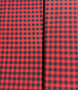 Homegrown Holidays - Buffalo Plaid Red Black Yardage