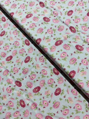 Amelia Floral Blue Yardage