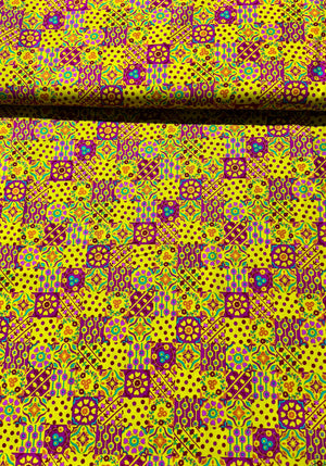 Summer Garden - Garden Yellow Yardage