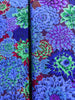 Kaffe Fassett Collective - Dancing Dahlias Blue Yardage