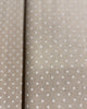 Sevenberry Canvas Natural Dots - White Dots Yardage