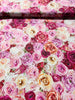 Bellerose - Large Packed Roses Yardage