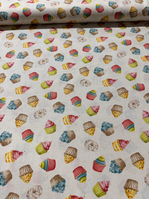 Sweet Little Pleasures - Tossed Baked Goods Yardage