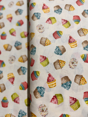 Sweet Little Pleasures - Tossed Baked Goods Yardage