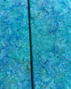 Sea Foam - Leaf Vine - Shades of Turquoise Batik Yardage