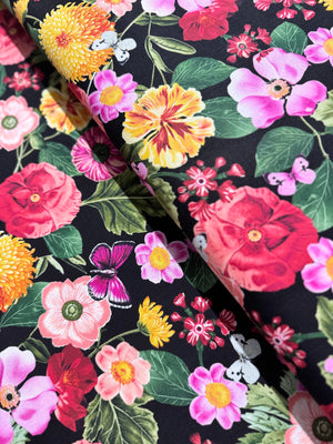 Wild Garden - All Over Flower Arrangement Yardage