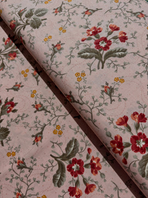 Rosehill Florals - Pink Yardage