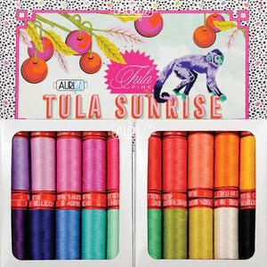 Aurifil - 50wt Tula Sunrise Thread Box - 20 Small Spools