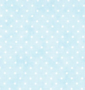 Essential Dots Baby Blue - Moda Fabrics