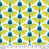 Love Always - Echinacea - Maize Fabric