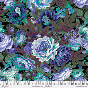 Kaffe Fassett - Floral Burst - Purple Fabric