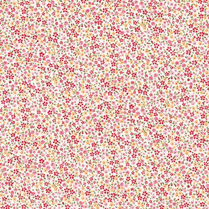 Sevenberry Petite Garden - Petite Florals Fuchsia Yardage