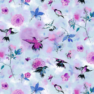 Bloom Bloom Butterfly - Hummingbird Flight Sky