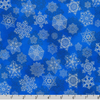 Holiday Flourish-Snow flower - Snowflakes Blue