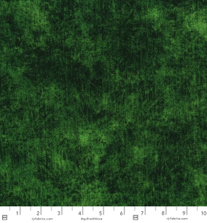 Denim - Miyako - Green Fabric by Jinny Beyer