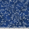 Holiday Flourish-Snow flower - Swirls Navy