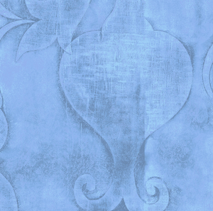 RJR - Midnight Garden - Embossed Blue Fabric