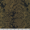 Season of Sparkle - Damask Ebony Metallic