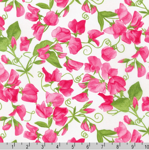 Flowerhouse Penelope Lawns - Florals Ivory