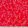Holiday Flourish-Snow flower - Swirls Scarlet