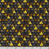 Kaufman - Gustav Klimt - Triangles Black Gold