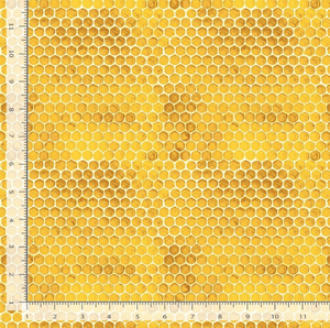 Honey Bee Farm - Honey Comb Fabric